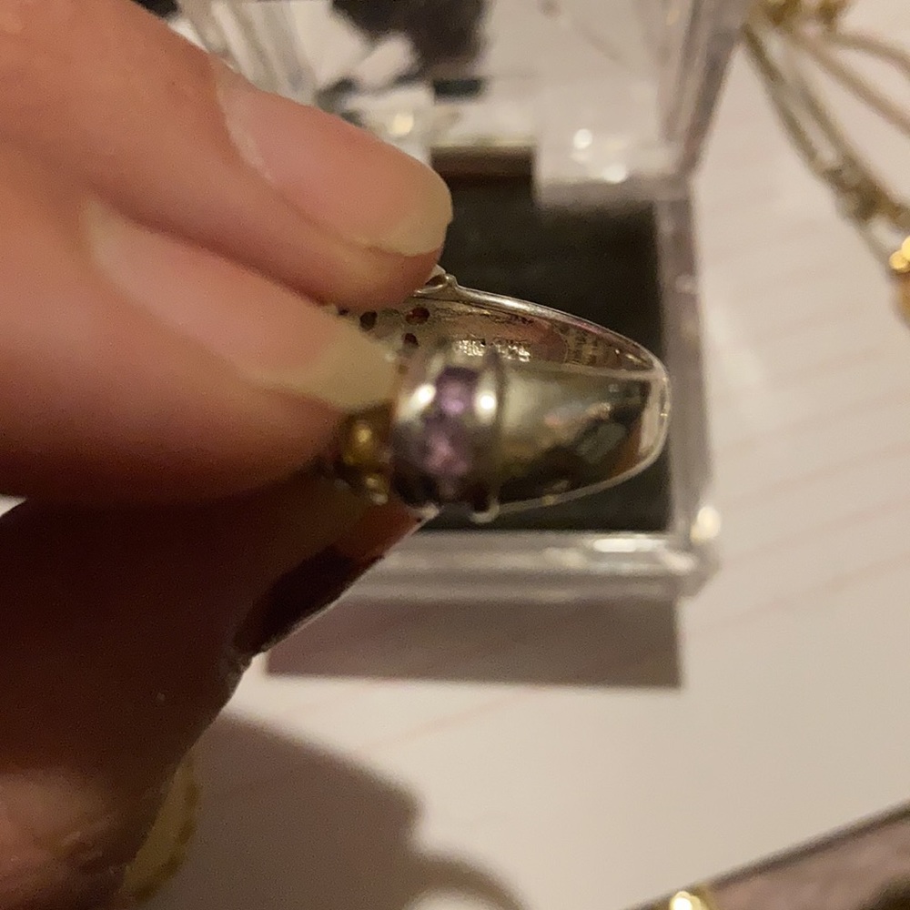 5stone multicolored ring - Picture 3 of 3